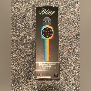 Bling Microphone - brand new - never opened box